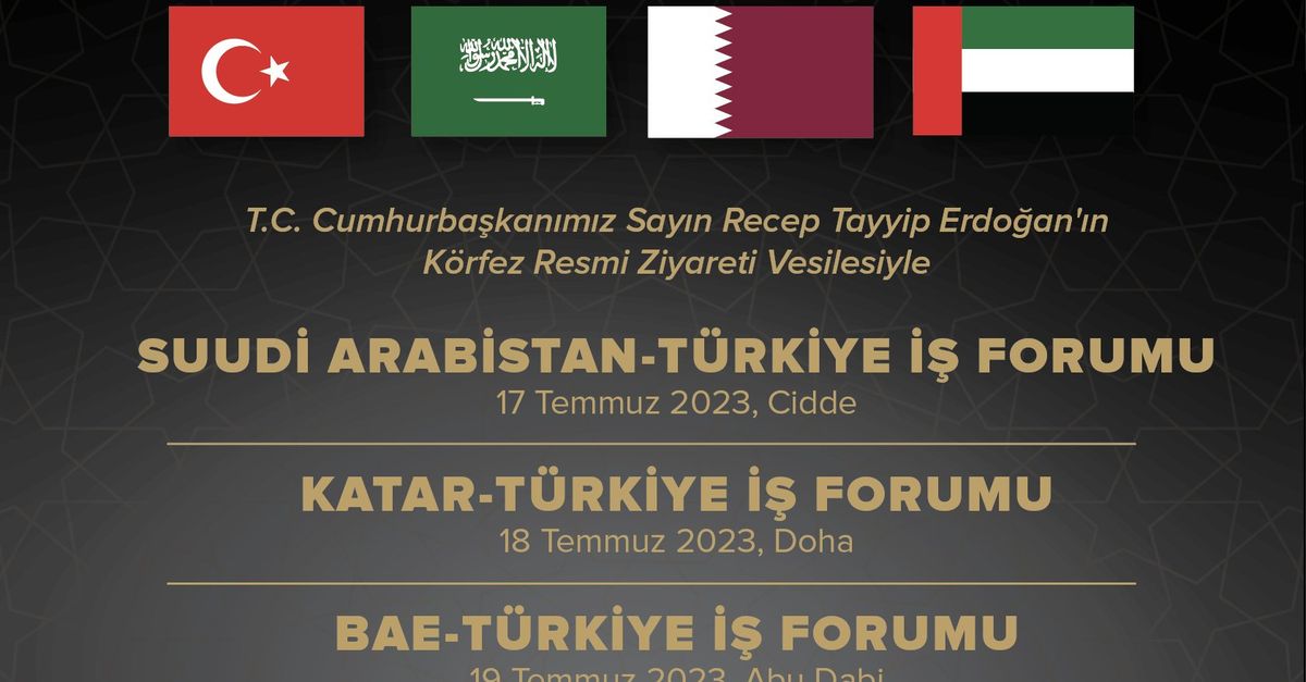 DEİK’ten Suudi Arabistan, Katar ve BAE’de iş forumu